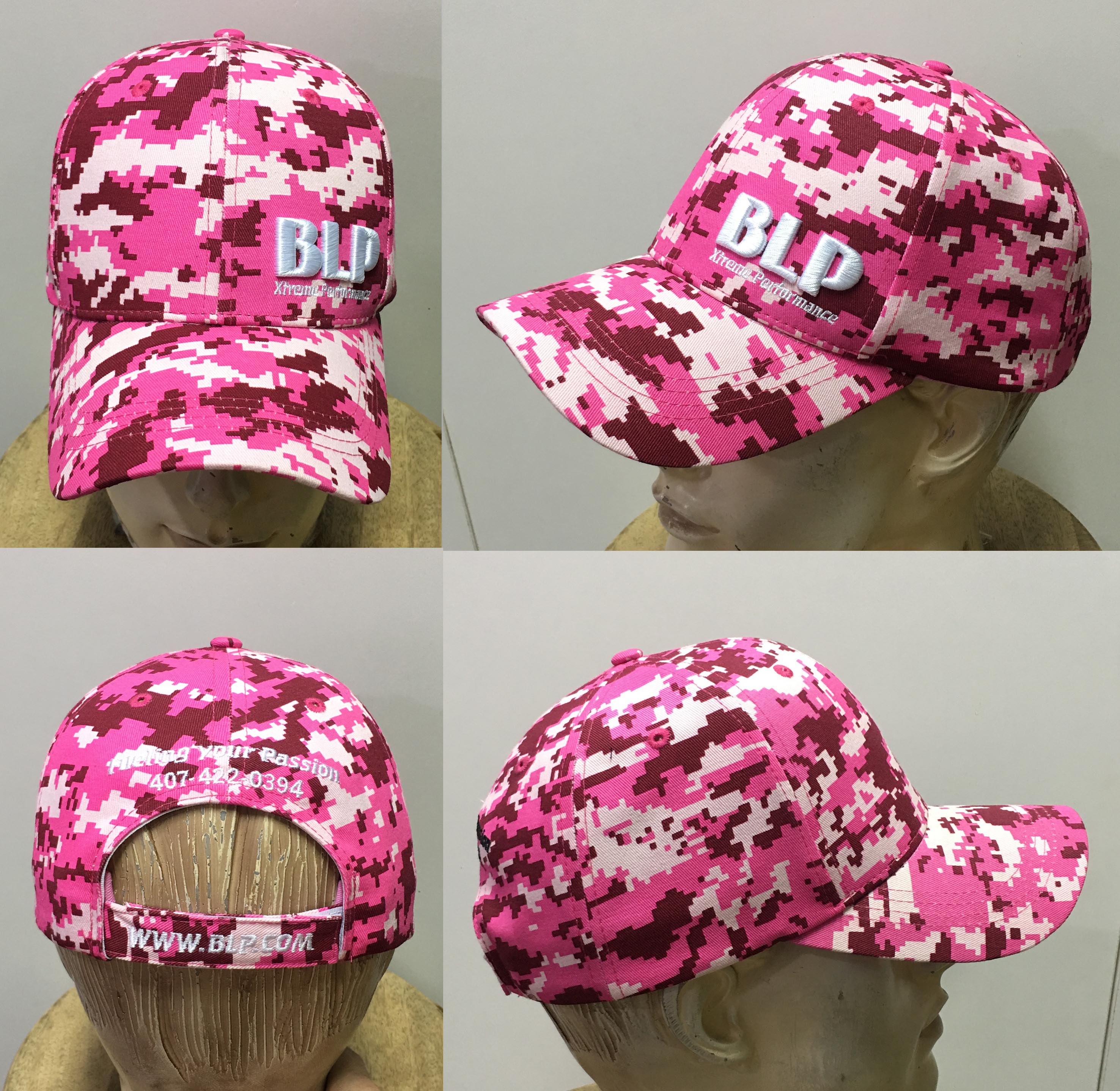 BLP Camo Hat (Pink)
